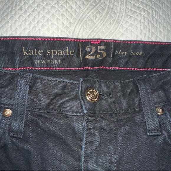 Kate Spade black skinny jeans - play hooky perry street 25 - Picture 8 of 8